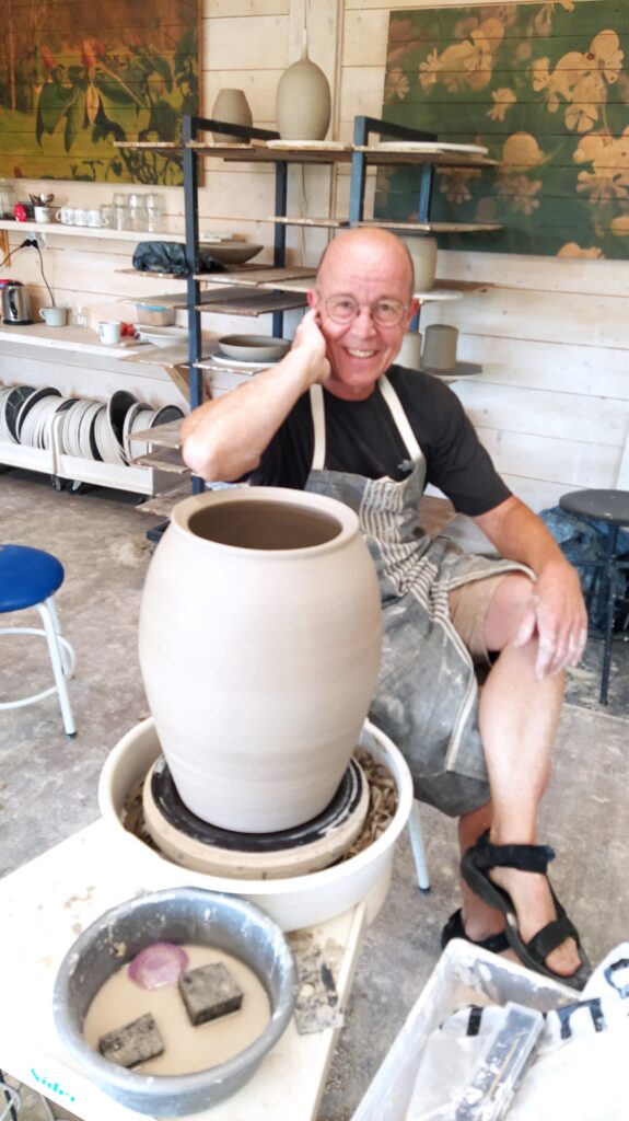 Potten draaien met deskundige begeleiding